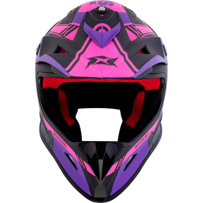 MX helmet kids AXXIS WOLVERINE B8 matt pink YS