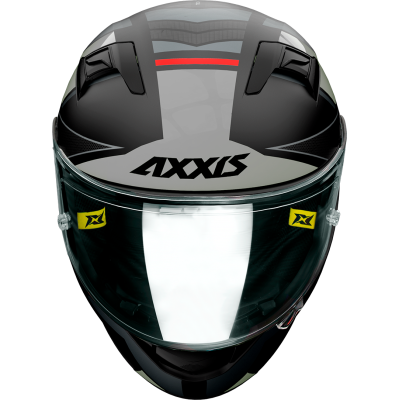 Integrální helma AXXIS GP RACER SV FIBER TECH matná šedá M