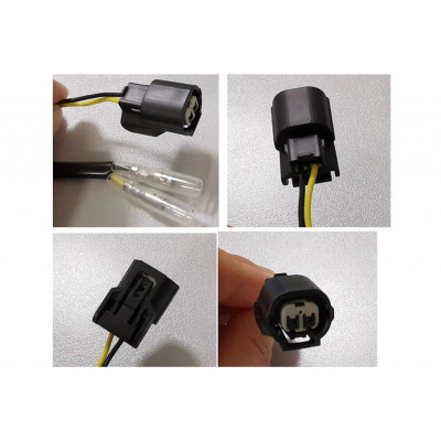 Connector leads PUIG MODELS KAWASAKI 3703N černý