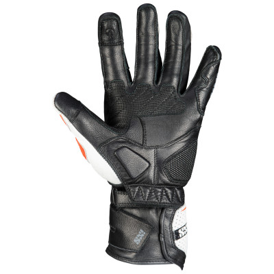 Sportovní rukavice iXS RS-200 3.0 X40462 bílo-neonově červeno-černá L