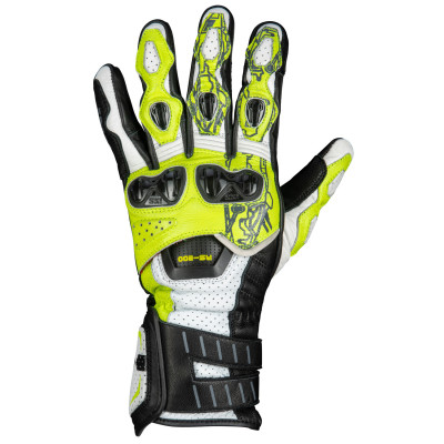 Sportovní rukavice iXS RS-200 3.0 X40462 bílo-neonově...