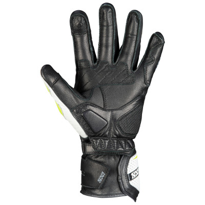 Sportovní rukavice iXS RS-200 3.0 X40462 bílo-neonově žluto-černá M