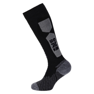Vysoké ponožky iXS iXS365 X33403 černo-šedá 42/44