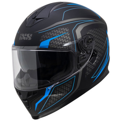 Integrální helma iXS iXS1100 2.4 X14088 matně černá-modrá M