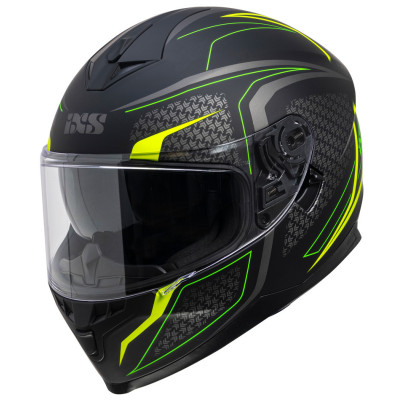 Integrální helma iXS iXS1100 2.4 X14088 matně černá-neonově žlutá XL