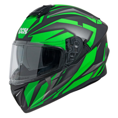 Integrální helma iXS iXS216 2.1 X14080 matně černá-zelená S