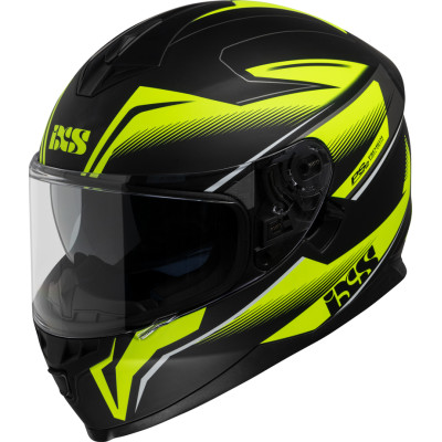 Integrální helma iXS iXS1100 2.3 X14085 matně černá-neonově žlutá XL