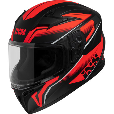 Integrální helma iXS iXS136 2.0 X14807 matná černá-červená L