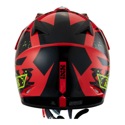 Dětská motokrosová helma iXS iXS278 KID 2.0 X12703 červeno-černo-žlutá 50