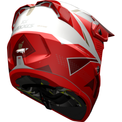 Motokrosová helma AXXIS WOLF bandit b5 matt red S