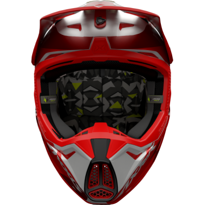 Motokrosová helma AXXIS WOLF bandit b5 matt red L