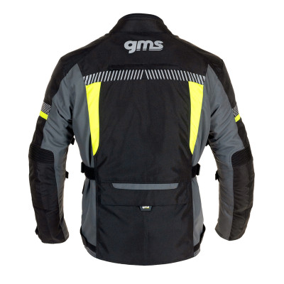 3v1 Cestovní bunda GMS EVEREST ZG55010 černo-antracitově-žlutá S