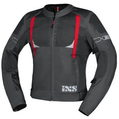 Sports jacket iXS TRIGONIS-AIR X51063 dark grey-grey-red M