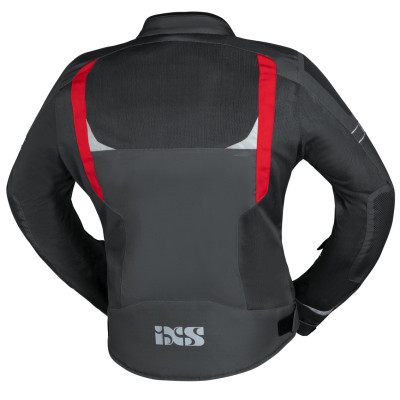 Sports jacket iXS TRIGONIS-AIR X51063 dark grey-grey-red L
