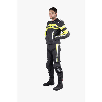 2pcs sport suit iXS LD RS-700 X70021 černo-žluto-bílá 50H