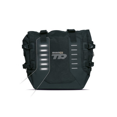 Kompletní sada sedlových brašen SHAD TERRA TR40 a  černého hliníkového 37L topcase, včetně montážní sady SHAD BMW F750 GS / F850 GS