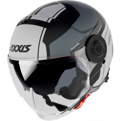 Otevřená helma AXXIS RAVEN SV ABS milano matt white L