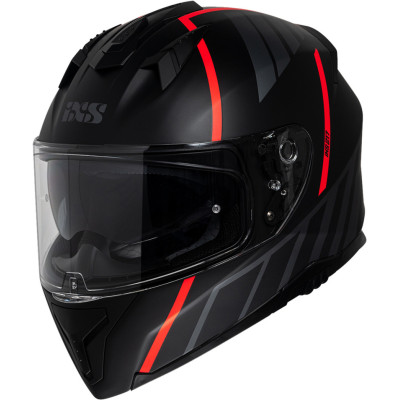 Integrální helma iXS iXS 217 2.0 X14092 matná černá-červená XS