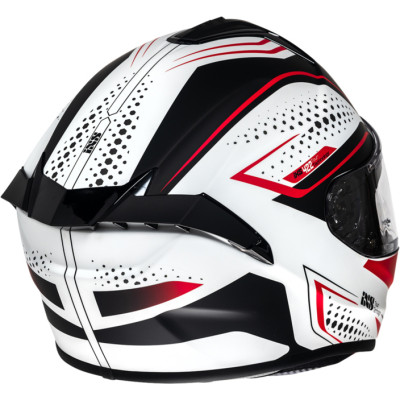 Integrální helma iXS iXS 422 FG 2.2 X15058 matně bílo-červený XL
