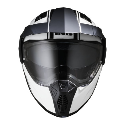 Enduro helma iXS iXS 208 2.0 X12025 černo-bílá S