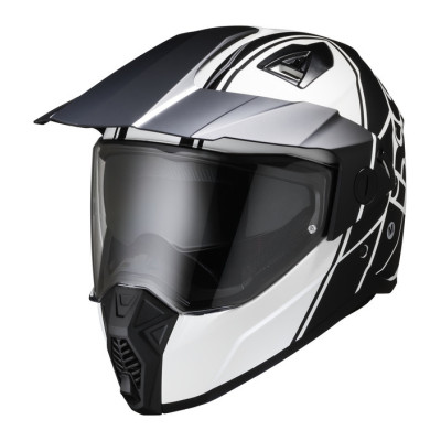 Enduro helma iXS iXS 208 2.0 X12025 modro-černo-bílý XS