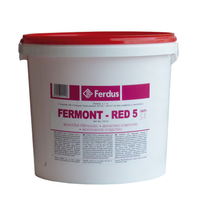 Montážní přípravek FERMONT RED, červený, různé objemy - Ferdus