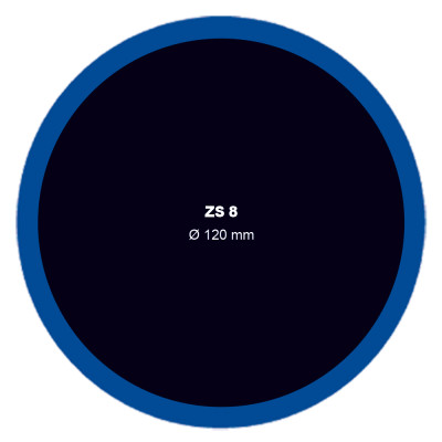 Záplata ZS na opravu duší, kulatá, různé velikosti - Ferdus