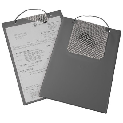 Desky na dokumenty A4, se suchým zipem, poutkem a kapsou na klíče, různé barvy - Plus