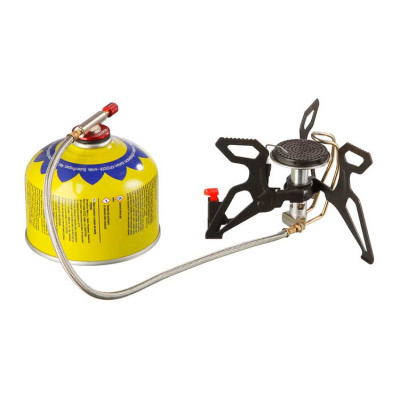 Plynový vařič SPIDER PRO, na kartuše, skládací, piezoelektrický - MEVA