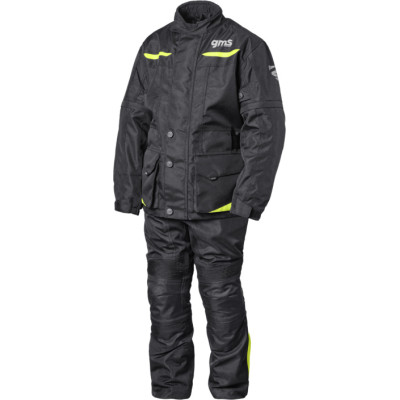 Bunda GMS Gear WP Junior ZG55800 černo-fosforově žlutý 152