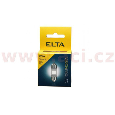 ELTA žárovka 12V LED VisionPro C5W SV8,5 31 mm 25 lm (sada 2 ks)