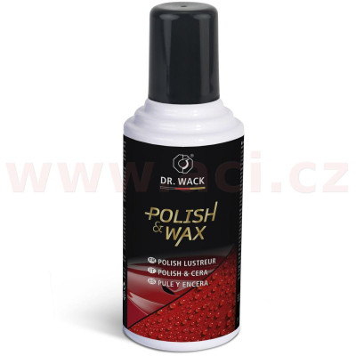 Dr. Wack Polish & Wax: 2v1 leštěnka & vosk (krém) 500 ml