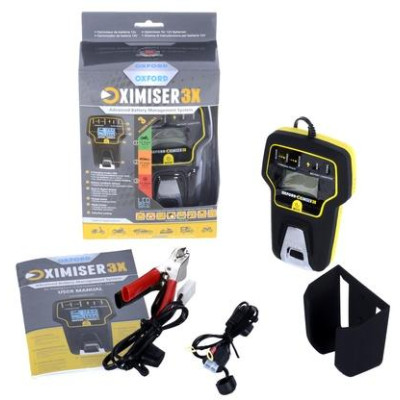 Nabíječka Oximiser 3X, OXFORD (12V, 0,6-3,6A, 125Ah)