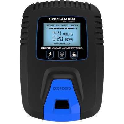 Nabíječka Oximiser 888 výroční limitovaná edice, OXFORD (12 V, 0,9 A, 30 Ah)