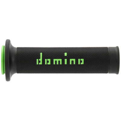 Gripy A010 (road) délka 120 + 125 mm, DOMINO (černo-zelené)