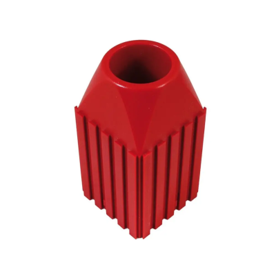 Plastové lůžko CNC nástroje Mk4, 52 x 52 x 102 mm, červené