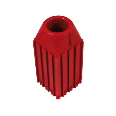 Plastové lůžko CNC nástroje Mk3, 42 x 42 x 92 mm, červené
