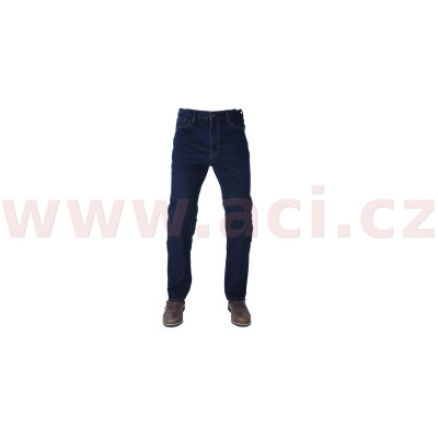 PRODLOUŽENÉ kalhoty Original Approved Jeans volný střih, OXFORD, pánské (modrá, vel. 32)