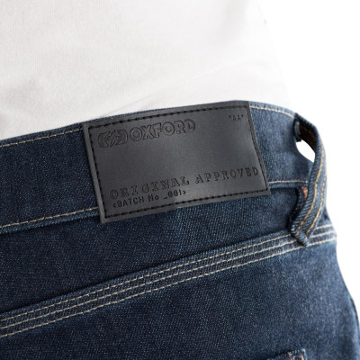 Kalhoty Original Approved Jeans AA Slim fit, OXFORD, pánské (tmavě modrá indigo, vel. 44/34)