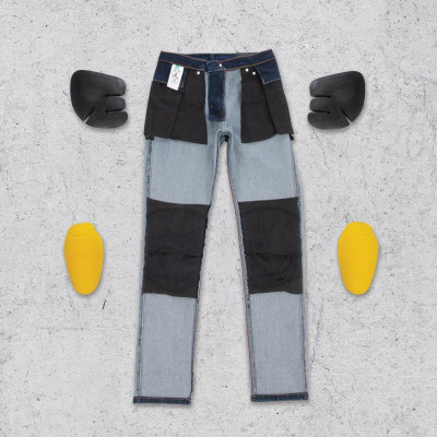 Kalhoty Original Approved Jeans AA Slim fit, OXFORD, pánské (tmavě modrá indigo, vel. 30/30)