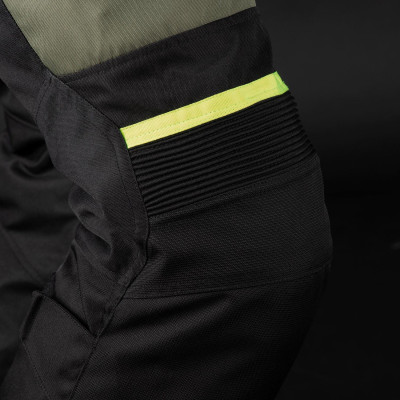 Kalhoty ROCKLAND DRY2DRY™, OXFORD ADVANCED (zelené khaki/černé/žluté fluo, vel. M)