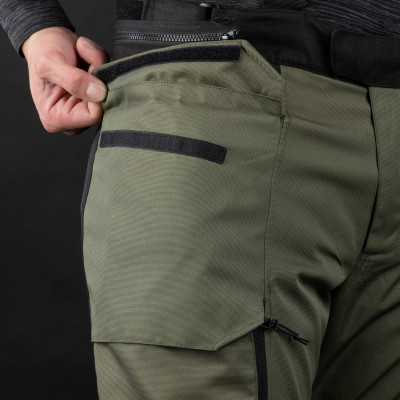 Kalhoty ROCKLAND DRY2DRY™, OXFORD ADVANCED (zelené khaki/černé/žluté fluo, vel. L)