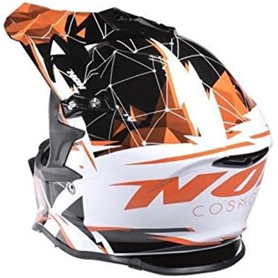 Motocyklová helma Cross NOX MX Cosmos černá-oražová XL