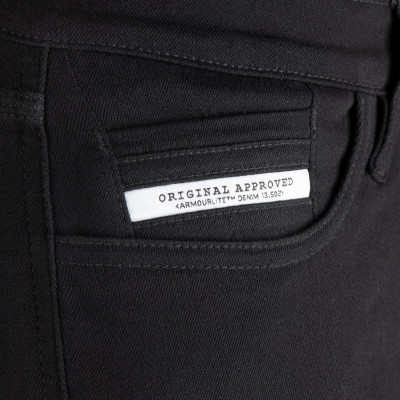 PRODLOUŽENÉ kalhoty ORIGINAL APPROVED SUPER STRETCH JEANS AA SLIM FIT, OXFORD (černé, vel. 30)