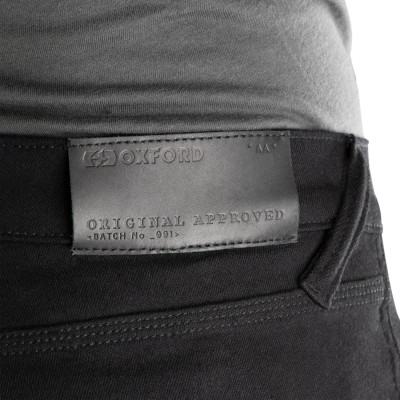 PRODLOUŽENÉ kalhoty ORIGINAL APPROVED SUPER STRETCH JEANS AA SLIM FIT, OXFORD (černé, vel. 30)