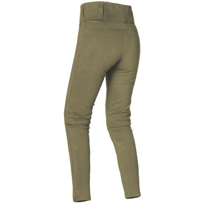 Kalhoty SUPER LEGGINGS 2.0, OXFORD, dámské (khaki, vel. 6)