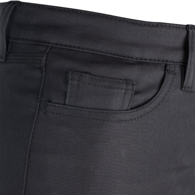 Kalhoty ORIGINAL APPROVED WAXED JEGGINGS AA, OXFORD, dámské (černé, vel. 8)