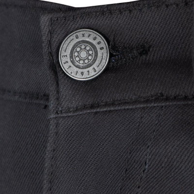 Kalhoty ORIGINAL APPROVED WAXED JEGGINGS AA, OXFORD, dámské (černé, vel. 12)