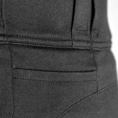 PRODLOUŽENÉ kalhoty SUPER LEGGINGS 2.0, OXFORD, dámské (legíny s Kevlar® podšívkou, černé, vel. 12)