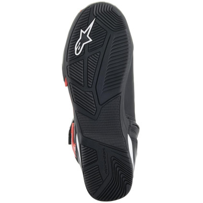 Boty SUPERFASTER, ALPINESTARS (černá/červená/bílá, vel. 47)